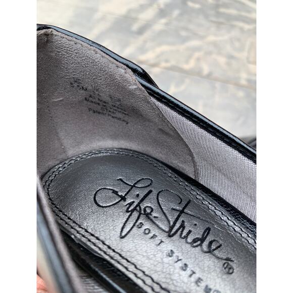 LifeStride Black Heels Size 5 1/2 M - Picture 11 of 12